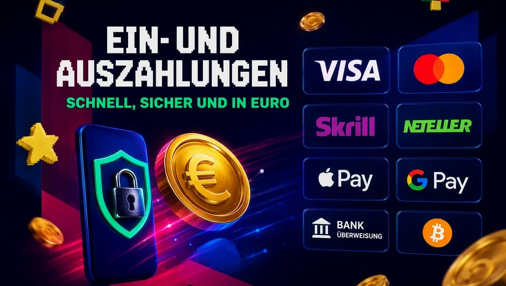 Zahlungslogos Visa Mastercard Skrill Neteller